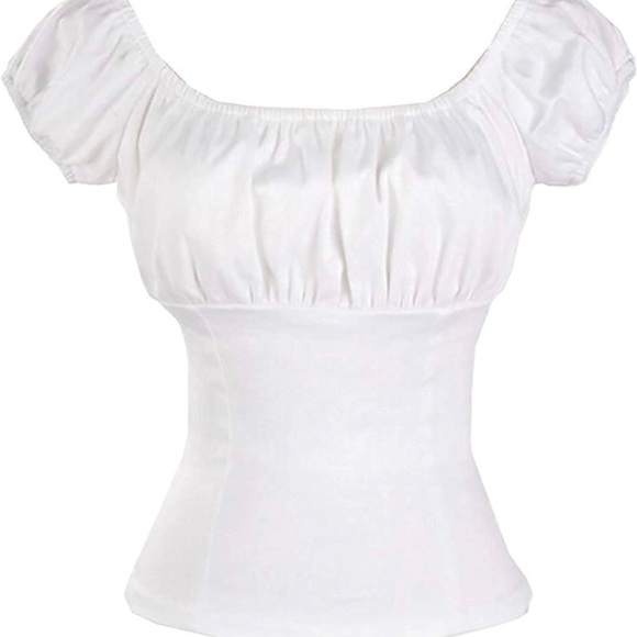 Retro Swing Full Pleated Skirt Asian Floral Pink Blue Med NWT - Picture 14 of 14